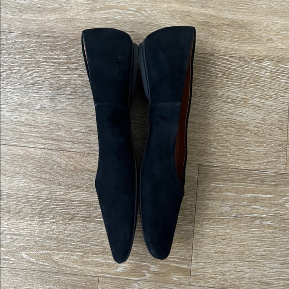 Gentle Souls by Kenneth Cole Black Suede Eugene Travel Ballet Flats size 10 - Picture 3 of 10
